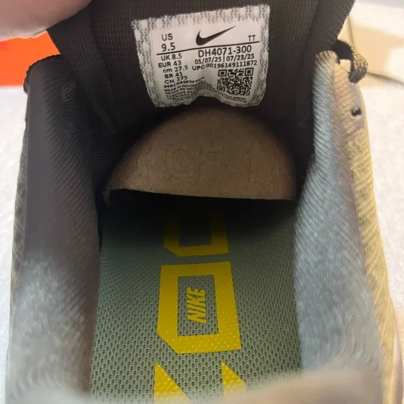 Nike Air Zoom Pegasus 39 Cargo Khaki Running Men's Shoe Size 9.5 DH4071-300 - Picture 10 of 11